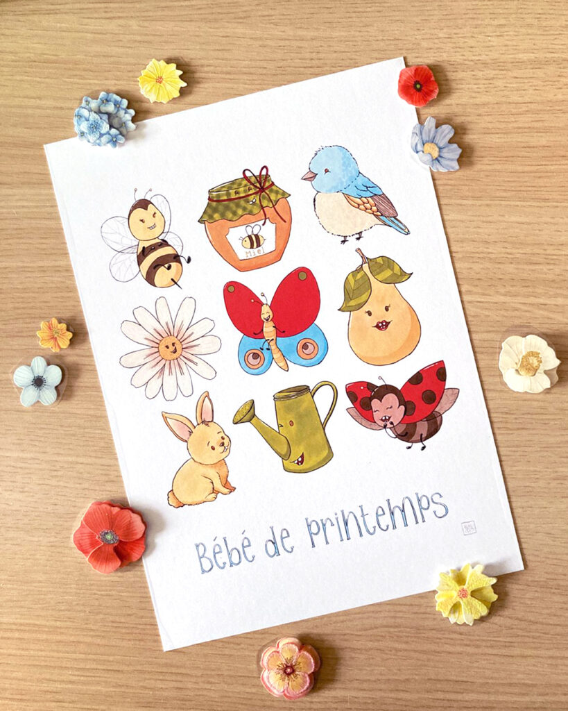 Bébé de printemps