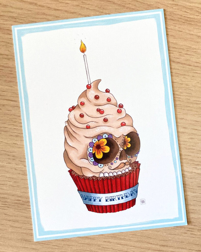 Carte postale - Happy Birthday