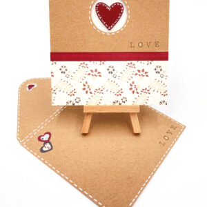Carte fait-main - "Love"